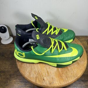 Nike KD 6 VI iDs Nike ID Rare Grinch Shoe Sneakers Men's Size‎ 14 627964-991